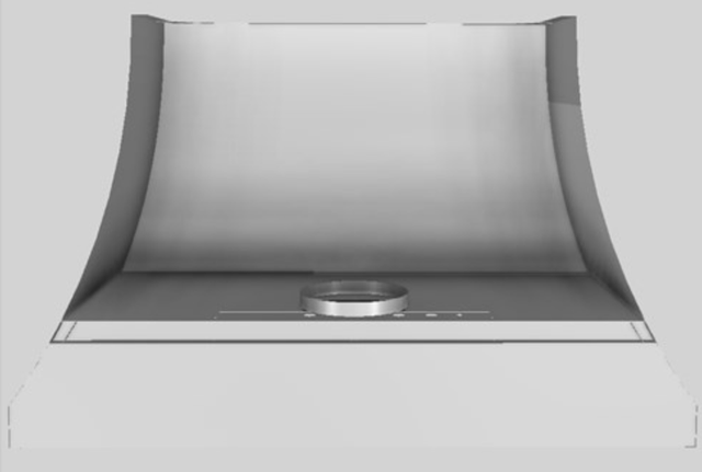 Vent-A-Hood® Designer Series 48" Stainless Steel Wall Mounted Range Hood-3
