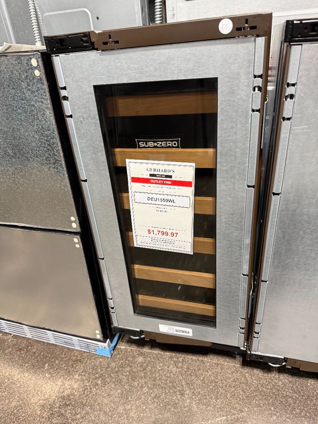 Sub-Zero® Designer 15" Panel Ready Wine Cooler-0