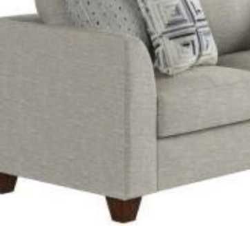 Fusion Furniture Palm Beach Iron Gray Sofa-1