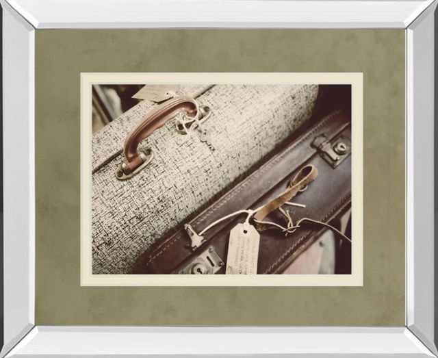 Classy Art Old Travelers by Gail Peck Mirror Framed Wall Art-0