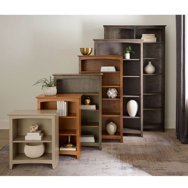 Archbold Furniture Customizable Shaker 48" x 72" Bookcase-1