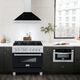 ZLINE 36" Black Matte Wall Mounted Range Hood -5