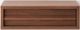 EQ3 Marcel Walnut Single Drawer Floating Nightstand-1