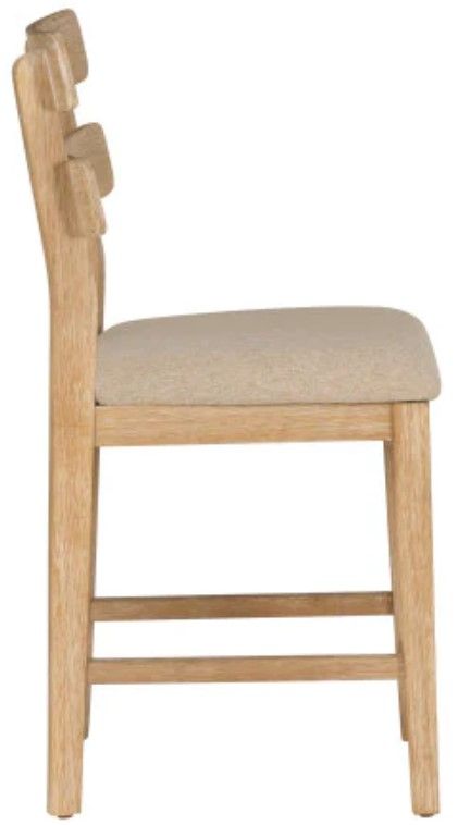 Powell® Daly Beige/Natural Counter Stool-4
