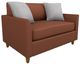 Best® Home Furnishings Customizable Bayment Leather Memory Twin Sleeper Chair with Honey Birch Legs-0