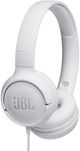 JBL® Tune 500 White Wired On-Ear Headphones-1