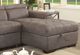 Furniture of America® Patty 2-Piece Ash Brown Right-Arm Facing Sofa Sectional and Chaise-3