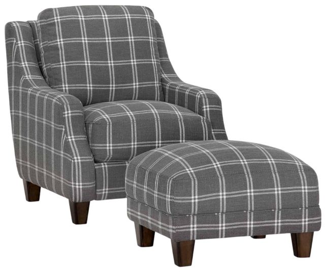 Franklin™ Walden Smoke Ottoman-1