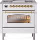 Ilve® Nostalgie II Series 36" Custom RAL Color Pro Style Dual Fuel Range-1