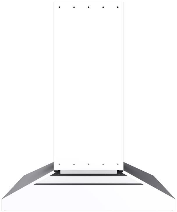 Vent-A-Hood® 30" White Air Recover System (ARS) Euro-Style Duct-Free Wall Mounted Range Hood-2