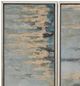 Crestview Collection Azure Skies 3-Piece Blue Wall Art Set-1