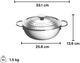 Le Creuset® 3.3 L Stainless Steel Risotto Pot-1