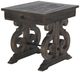 Magnussen Home® Bellamy Peppercorn Square End Table-0