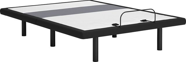 Sierra Sleep® By Ashley® Best Base Charcoal Gray Queen Adjustable Base with Lumbar and Audio-2