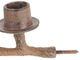 A & B Home Brown Candle Holder-1