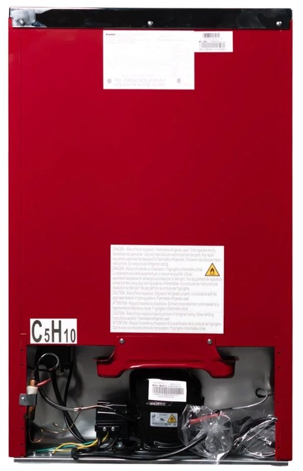 Danby® 21" 4.4 Cu. Ft. Scarlet Red Metallic Compact Refrigerator-3