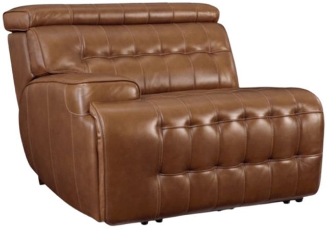 Signature Design by Ashley® Temmpton 3-Piece Chocolate Power Reclining Small Spaced Sectional with Console-2
