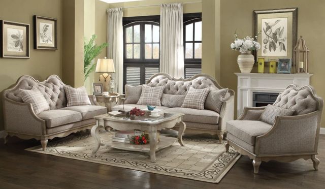 ACME Furniture Chelmsford Antique Taupe/Beige Sofa-1