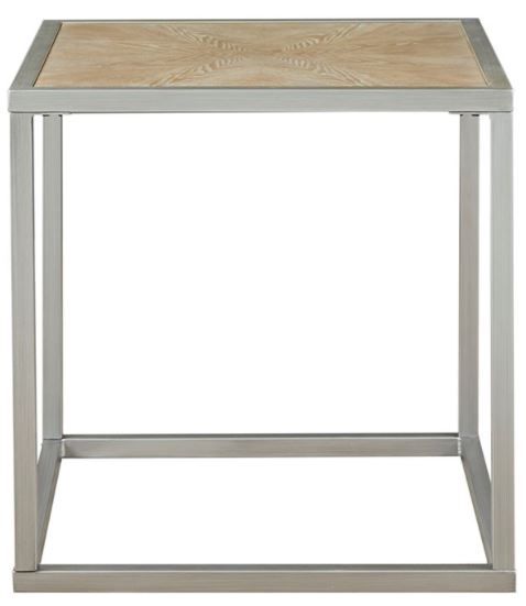 Olliix by Madison Park Willow Natural End Table-0