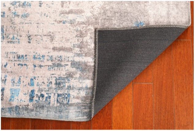KAS Rugs London Blue/Gray Elements 5'x8' Area Rug-2