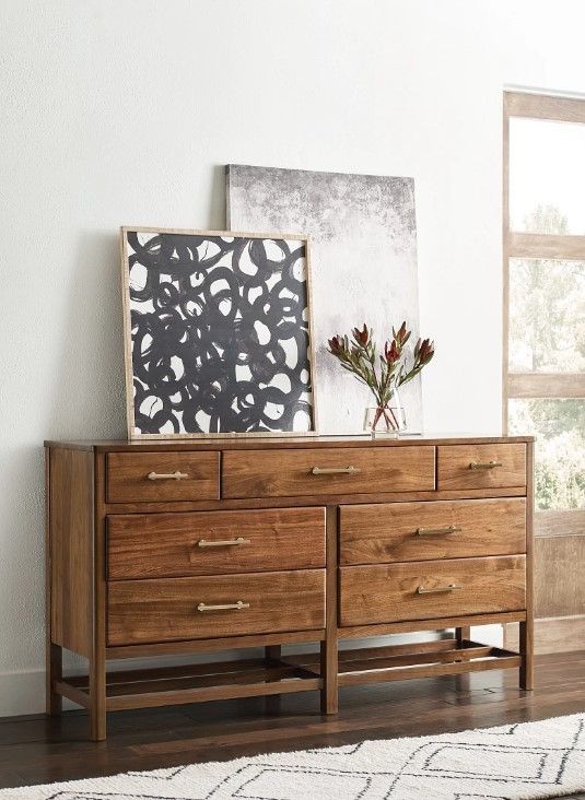 Kincaid® Monogram Walnut Wonderland Walnut 7-Drawer Dresser-3