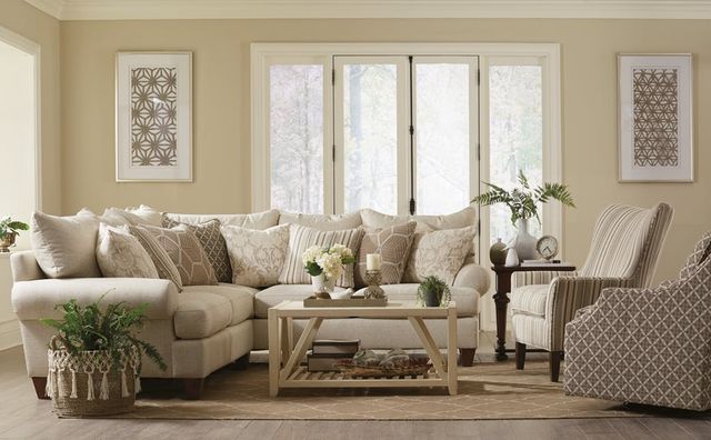 Paula Deen™ by Craftmaster® Customizable 2-Piece Sectional-1