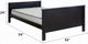 ACME Furniture Willoughby Black Twin Panel Bed-1