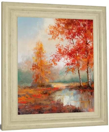 Classy Art Autumns Grace I by T.C Chiu Wall Art-1