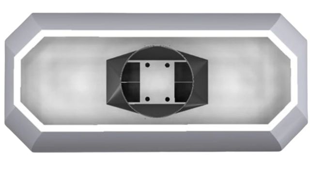 Vent-A-Hood® Designer Series 60" White Island Range Hood-2
