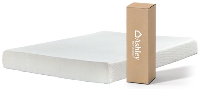 Sierra Sleep® by Ashley® Chime 8" Memory Foam Medium Tight Top King Mattress in a Box-2
