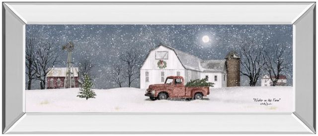 Classy Living Billy Jacobs Winter on the Farm Wall Art-0