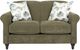 Decor-Rest® Furniture LTD Poplin Olive Loveseat-1