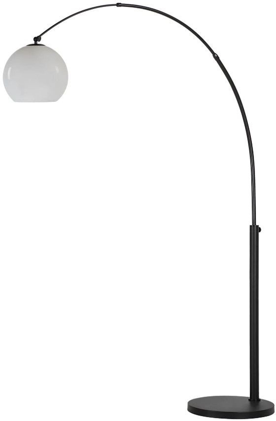 Renwil® Pura Matte Black Floor Lamp-2
