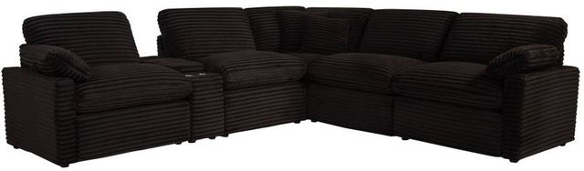 Coaster® Collins 6-Piece Chocolate Brown Modular Power Reclining Sectional-0