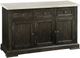 ACME Furniture Nolan Salvage Dark Oak/White Marble Server-0