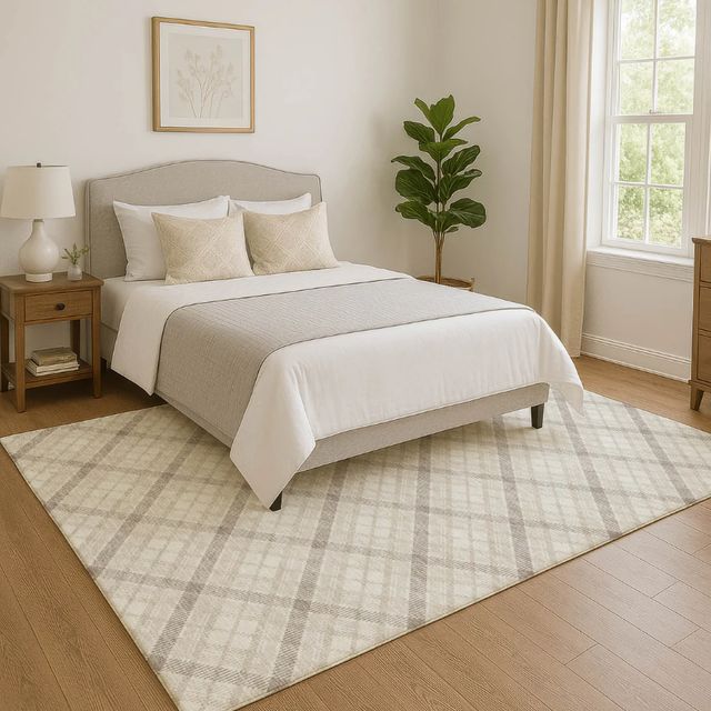 Dalyn™ Rug Company Soft Essentials SE3 Linen 5'x8' Area Rug-1