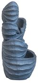A & B Home Blue 4-Tier Outdoor Decorative Wall Fountain-2