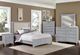 Vaughan-Bassett Bonanza Gray Full Upholstered Panel Bed-1