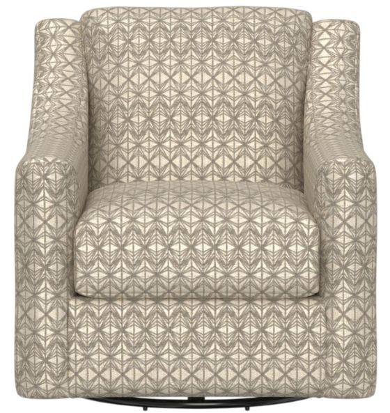 Jackson Furniture Hyde Park Dove Swivel Chair-1