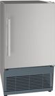 U-Line® 15" 25 lb. Stainless Steel Crescent Ice Maker-0