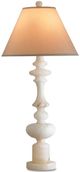Currey & Company Farrington Cream/Natural Table Lamp-0