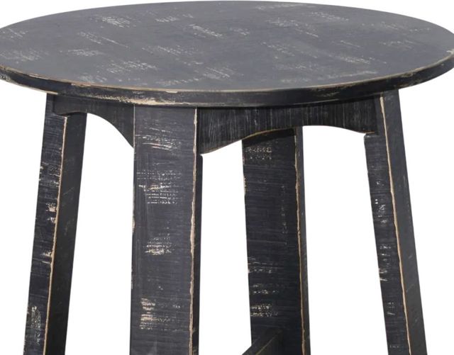 Sunny Designs™ Marina Black Sand Round End Table-3