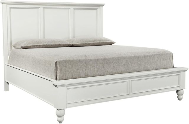 aspenhome® Cambridge White Queen Bed-0