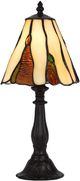 Cal® Lighting & Accessories Tiffany Dark Bronze/Yellow Accent Lamp-0