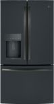 GE Profile™ 22.23 Cu. Ft. Black Slate Counter Depth French Door Refrigerator-0