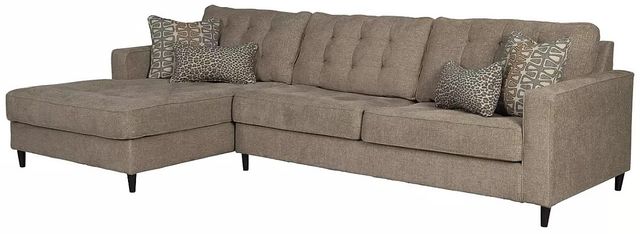Signature Design by Ashley® Flintshire 2-Piece Auburn Left-Arm Facing Sectional and Chaise-0