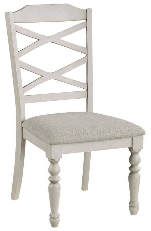 New Classic® Home Furnishings Jennifer Beige/Cream Dining Side Chair-0