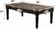 ACME Furniture Ernestine Brown Top Coffee Table with Black Base-2