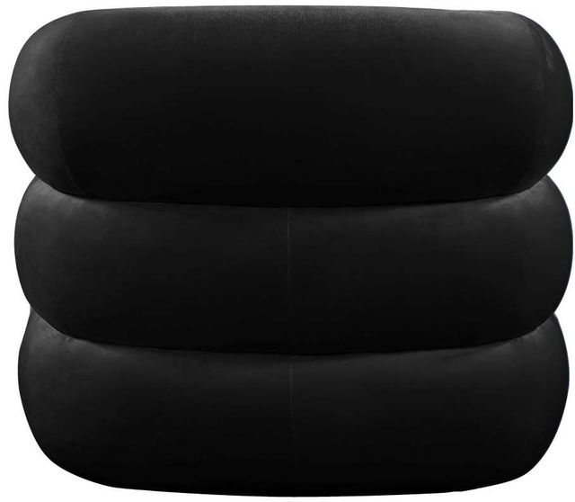Meridian Furniture Roxbury Black Velvet Accent Chair-3