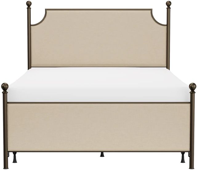 HH2 Home McArthur Beige/Bronze Queen Panel Bed-1